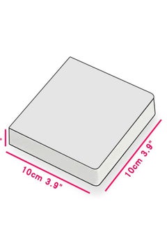Generic Portable Watercolor Sketchbook, 3.9x3.9 Inch Mini Square Notebook, 62 Pages of Textured Watercolor Drawing Papers, 300 GSM (140lb) Art Paper, Sky Blue Cover  - Image 5