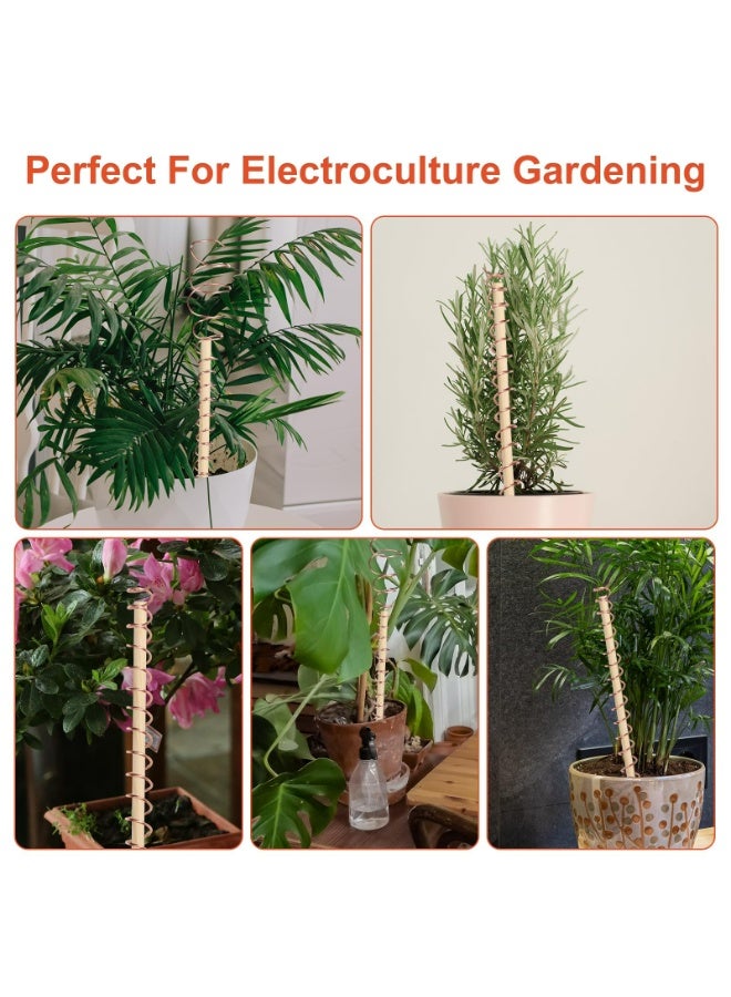 CMGTYYD. سلك نحاسي للبستنة الكهربائية، سلك نحاسي عاري بقطر 16 بوصة بطول 65 قدمًا، نحاس ناعم بنسبة 99.9٪ لنمو النباتات والخضروات - Image 2