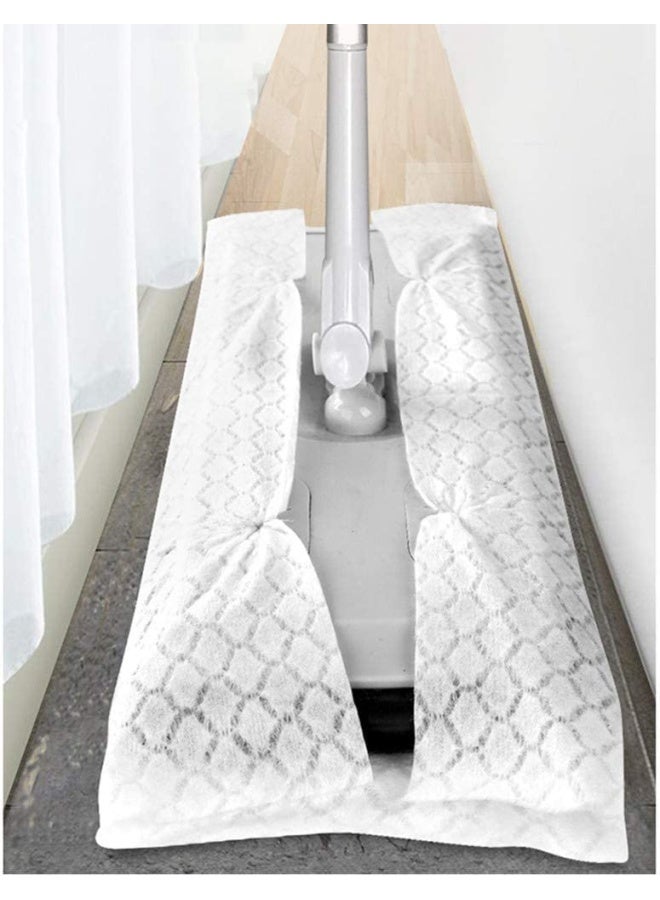 Jebblas Dry Mop Refills Disposable Sweeper Dusting Cloths Multi Surface Floor Cloth Refills Hardwood Floor Mop Cleaner Cloth Refill Dry Mopping Pads Wipes For Floor Mop White 30X 22Cm 120Count - Image 2