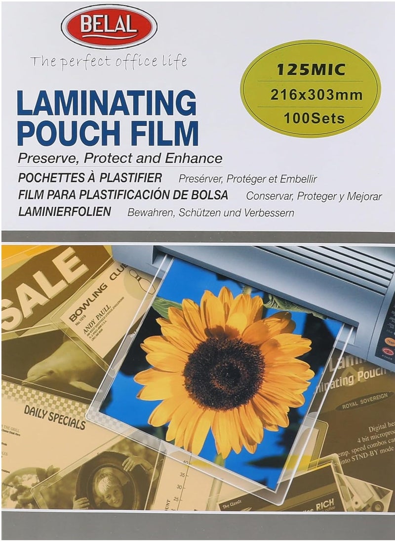 Generic Thermal lamination of A4 size mination, 100 sheets 