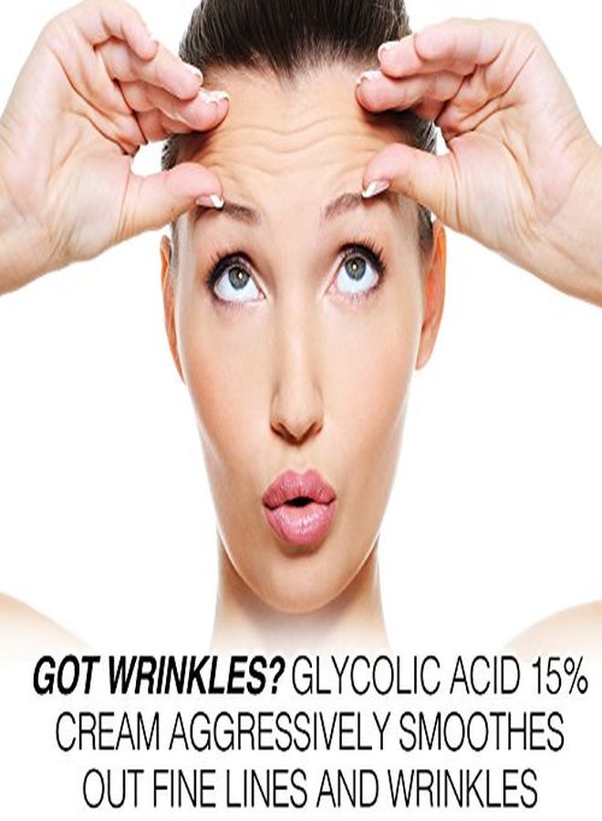 Beauty Facial Extreme كريم مضاد للتجاعيد بحمض الجليكوليك بنسبة 15%، حمض ألفا هيدروكسي القوي المعزز بمستخلص الشاي الأخضر. يحسن البشرة ويزيل الخطوط الدقيقة والتجاعيد. - Image 4