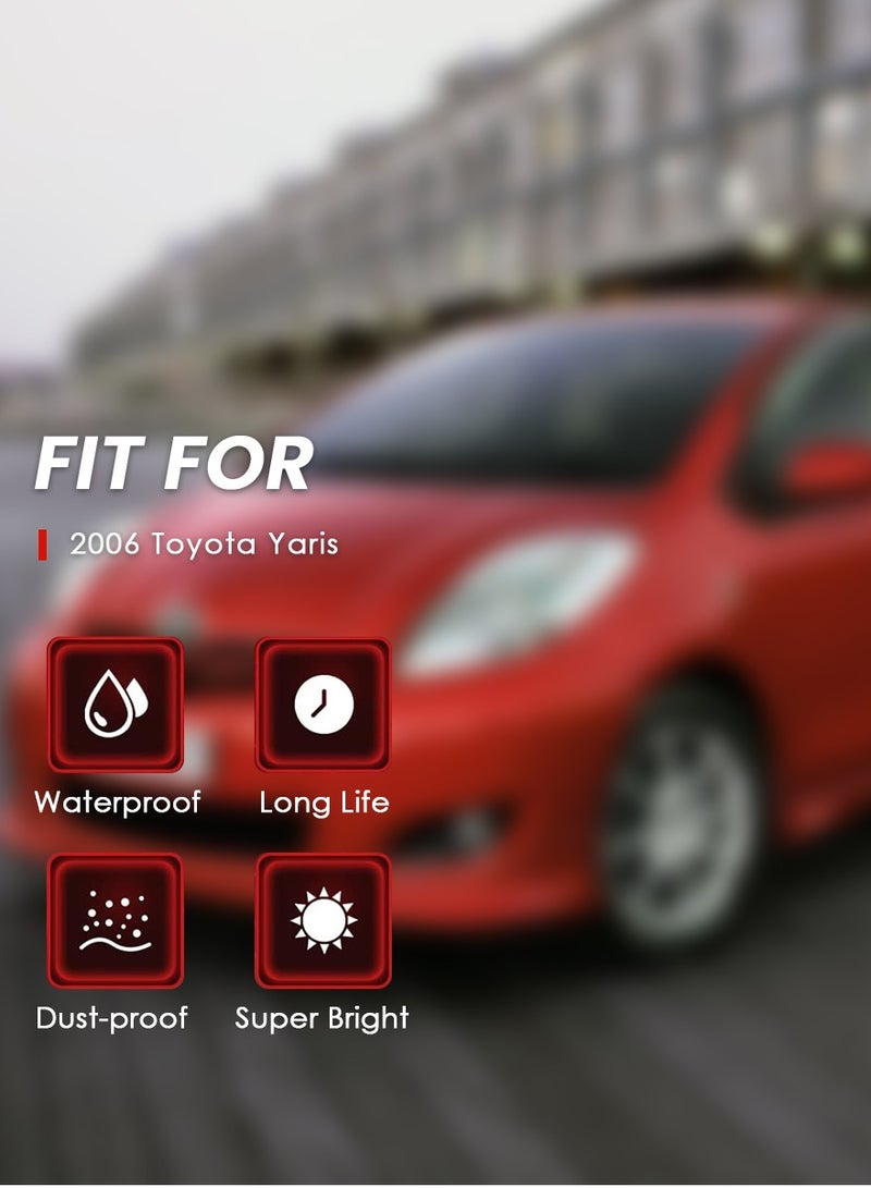 Loquat Fog Light Kit Compatible with 2006 Toyota Yaris - Waterproof, Dust-Proof, Super Bright Vehicle Light - Complete Installation Set - Image 5