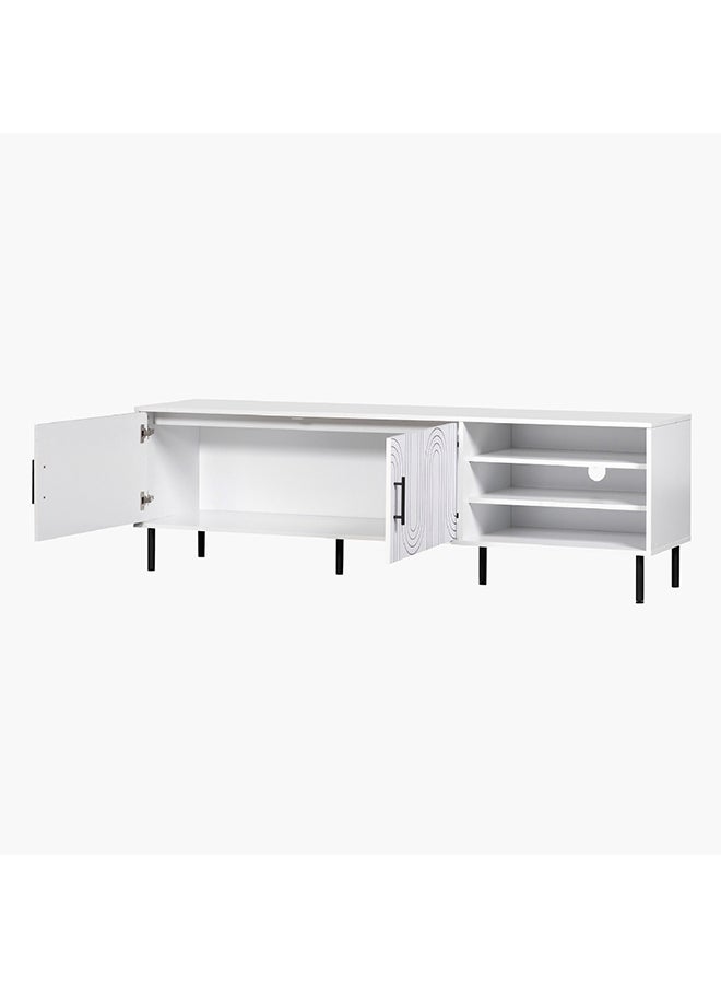 Home Box وحدة تلفاز كبيرة Era 1.8 متر للتلفاز حتى 75 بوصة 40 × 55 × 180 سم  - Image 4