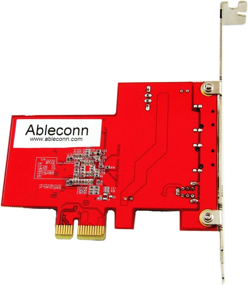 Ableconn PEX-FW107 1394b & 1394a 3-Port PCI Express (PCIe) Low Profile FireWire Host Adapter Card - TI XIO2213 Chipset - Image 3
