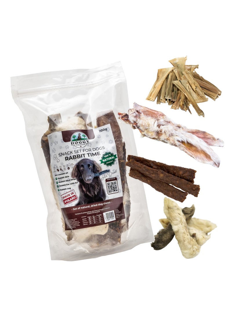 Doggy Village - Rabbit Time Doggy Village - 200g - Image 1