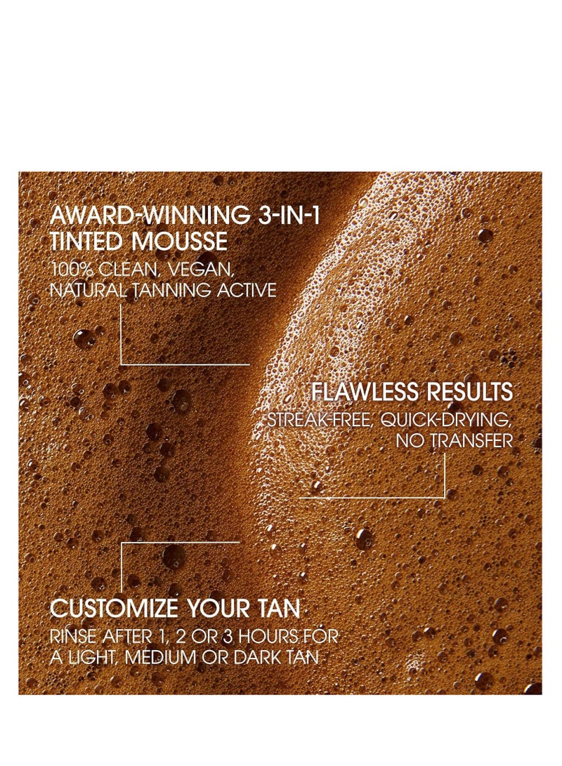 ST.TROPEZ St.Tropez Self Tan Express Mini Kit, Travel-Sized Bronzing Mousse & Tanning Applicator Mitt, Vegan-Friendly Tanner, Even & Natural Self Tan  - Image 3