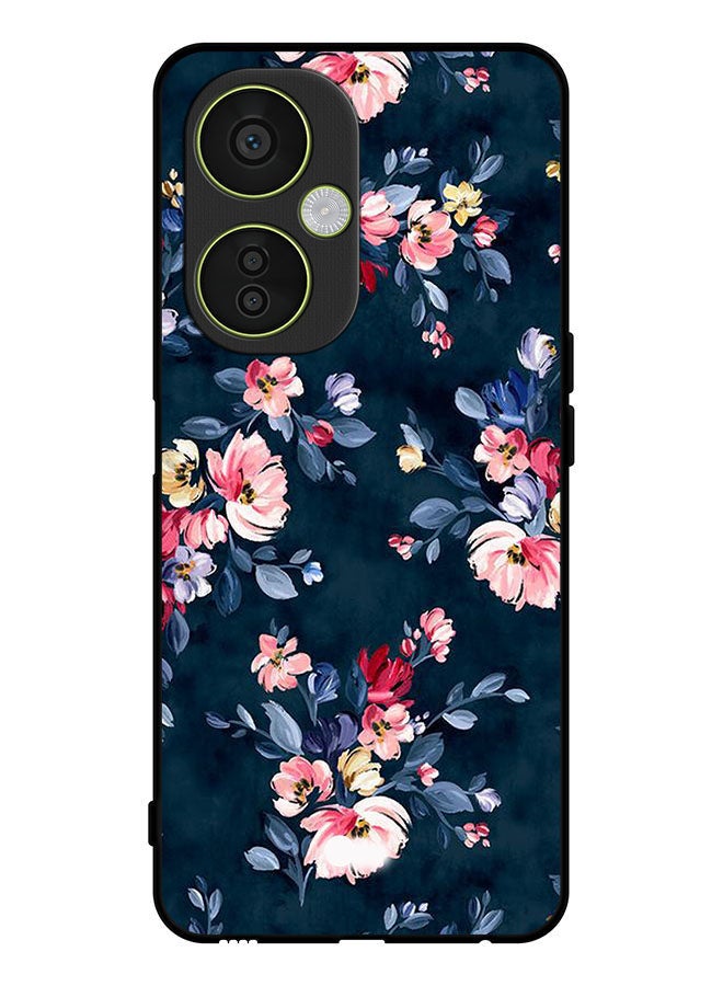 Covernex Protective Case Cover For OnePlus Nord CE 3 Lite Hand Painted Flowers - Image 1