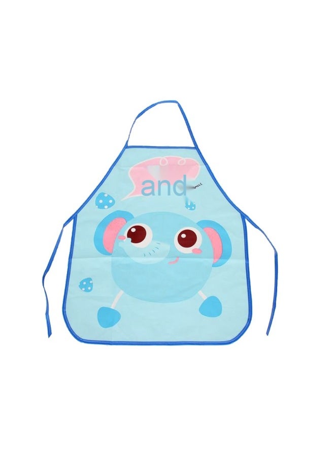 NIBEMINENT - Creative Cute Cartoon Children's Sleeve Apron Set - Image 1