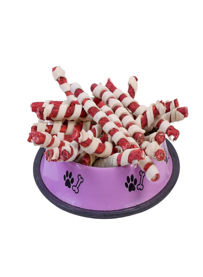ADB Creations Mutton Flavor Dog Chew Stick, Rawhide Munchy Protein & Dental Sticks for Dogs | Snacks for All Breed Dogs of All Life Stages - 1Kg (Pack of 1) - Image 2