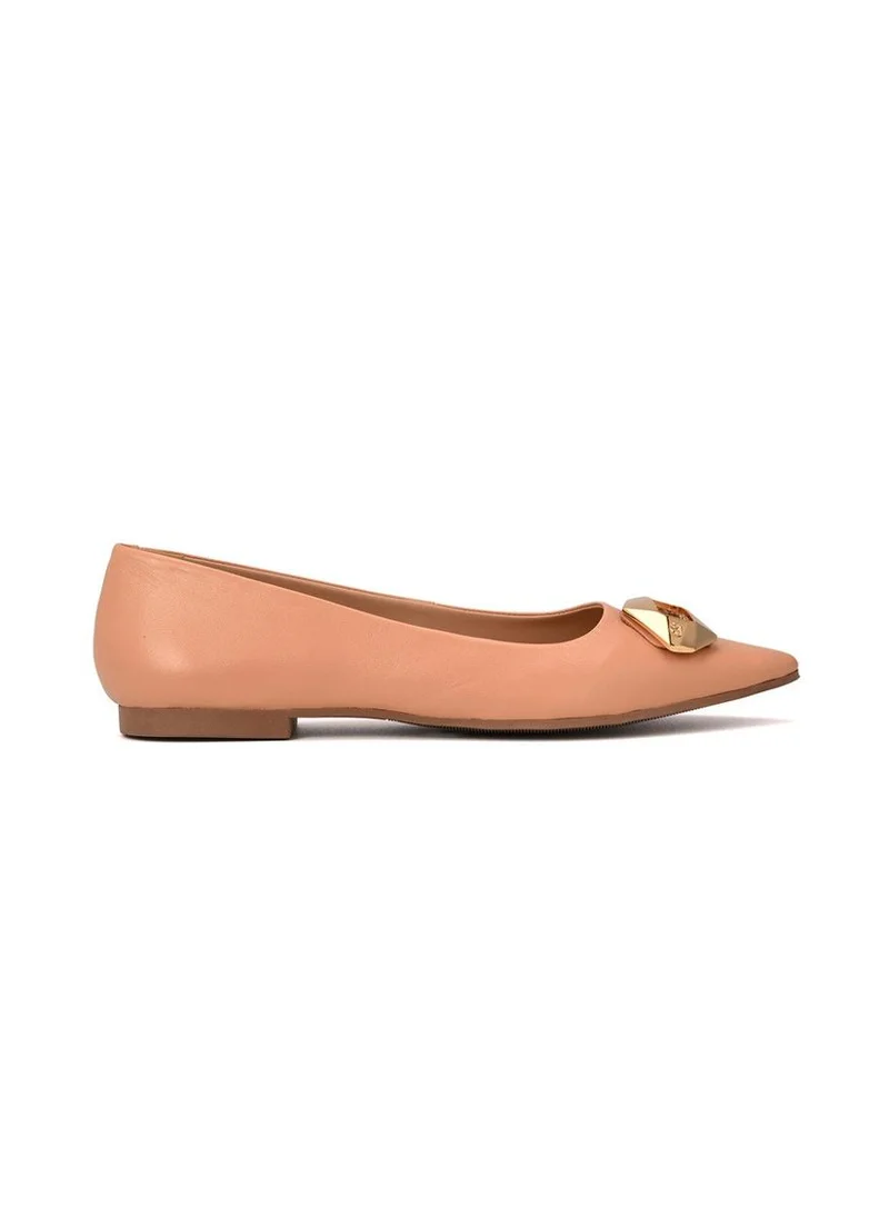 Carmen Steffens Organic Details Coconut Ballet Flat
