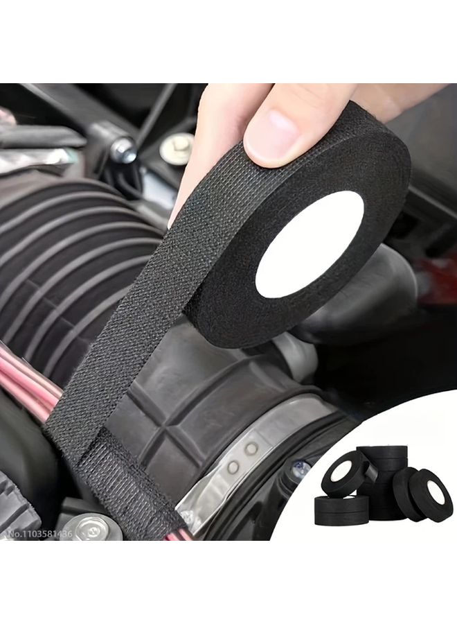 5 Pcs 0.35x393.7 Inch High Temp Resistant Automotive Wire Harness Tape Flame Retardant - Image 2