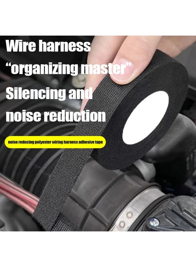 5 Pcs 0.35x393.7 Inch High Temp Resistant Automotive Wire Harness Tape Flame Retardant - Image 3