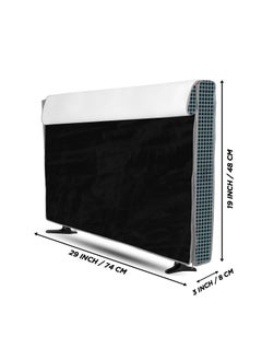 E-Retailer ERetailer Transparent LCDLED TV Protector Cover with Zipper Enclosure for 32 Inch Suitable for All Major Brand Model ColorBlack Size29x3x19 Inches  - Image 3