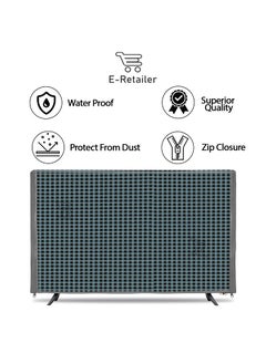 E-Retailer ERetailer Transparent LCDLED TV Protector Cover with Zipper Enclosure for 32 Inch Suitable for All Major Brand Model ColorBlack Size29x3x19 Inches  - Image 4
