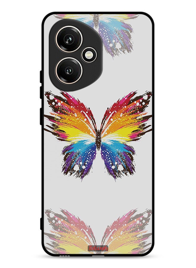 Tolwak Honor 400 Protective Case Cover Digital Art Simple Background Minimalism Butterfly - Image 1