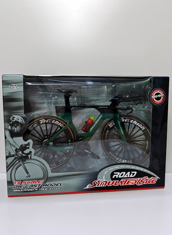 1:6 Model Alloy Bicycle Diecast New Toy Bike Mountain Finger Metal Bicycle Simulation Collection Gifts Toys Boys - Image 5