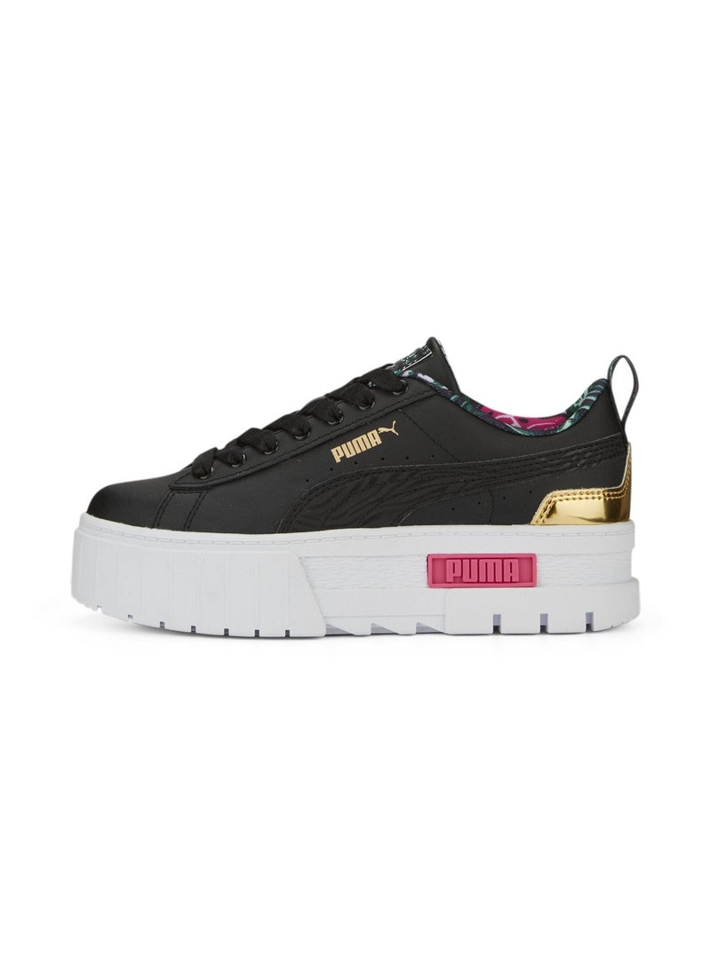 PUMA Mayze Vacay Queen Youth Girls Black Platform Sneakers  - Image 1