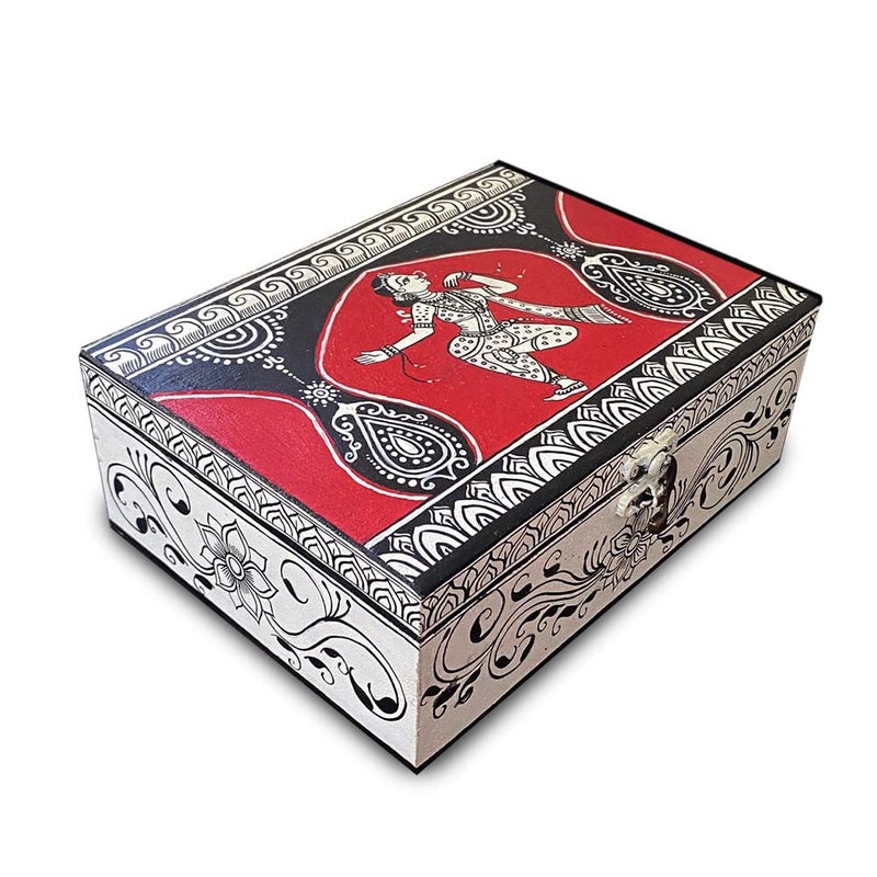 Penkraft Pattachitra Art On MDF Box DIY Kit Free Video Tutorial - Image 5