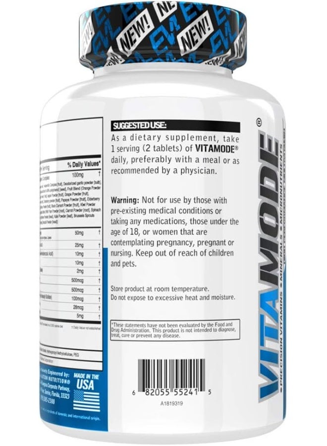 Evlution VitaMode High Performance Multivitamin for Men - Image 5