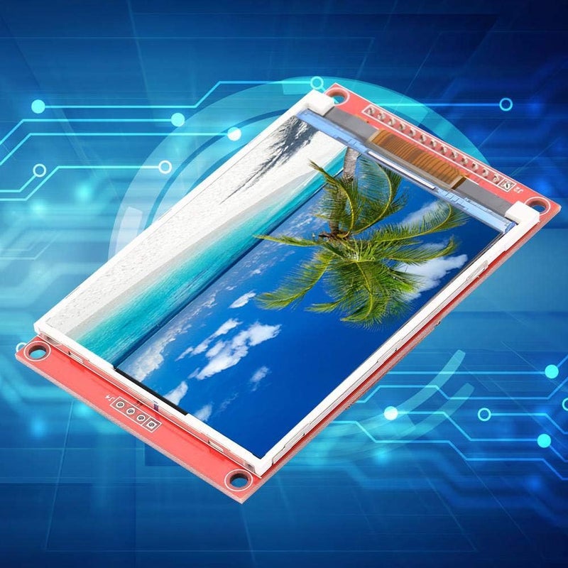 Wal front 3.2 inch 240x320 LCD Display Module, 65K Color, SPI Interface, Touch Function (Optional), SD Card Slot, ARM Driver, 2021 Model - Image 5