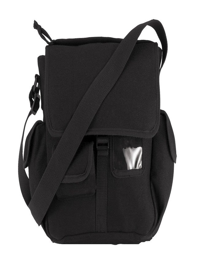 Rothco Canvas Urban Explorer Shoulder Bag, Black - Image 1
