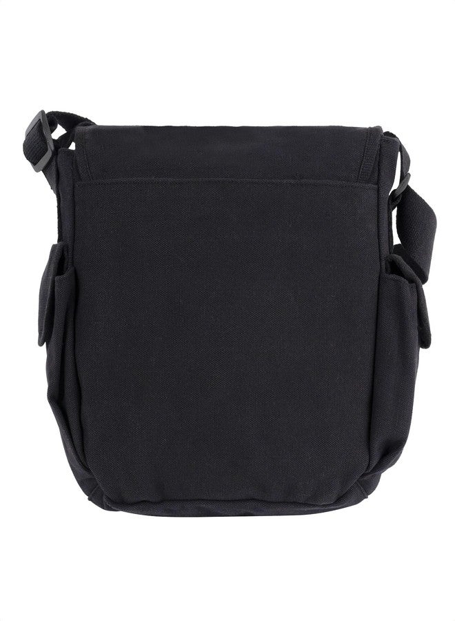 Rothco Canvas Urban Explorer Shoulder Bag, Black - Image 2