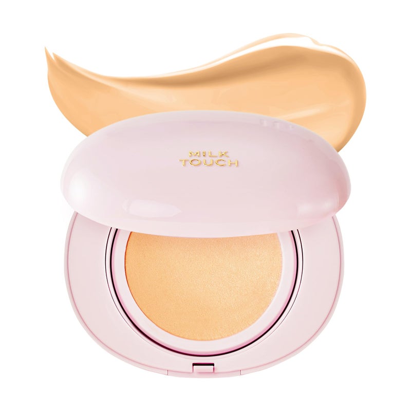 milktouch Cushion Foundation 24H Flawless Skin Radiant Shine No Oxidation LongLasting NonCreasing 60 Hydrating Skincare Infused Korean 24W Honey - Image 2