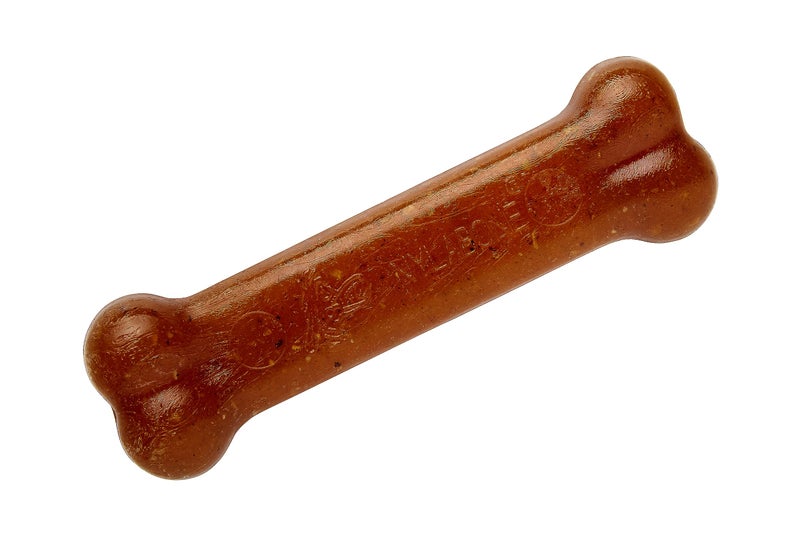 Nylabone Ring Bone & Teething Bone Puppy Chew Toy for Dogs, Soothing Puppy Teething Toys, Puppy Enrichment Toys, Long Lasting Chicken Flavor, Medium Dogs - Up to 35 lbs, 2 Pack - Image 3