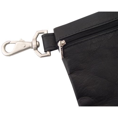 Piel Leather Valuable Pouch, Black, One Size - Image 2
