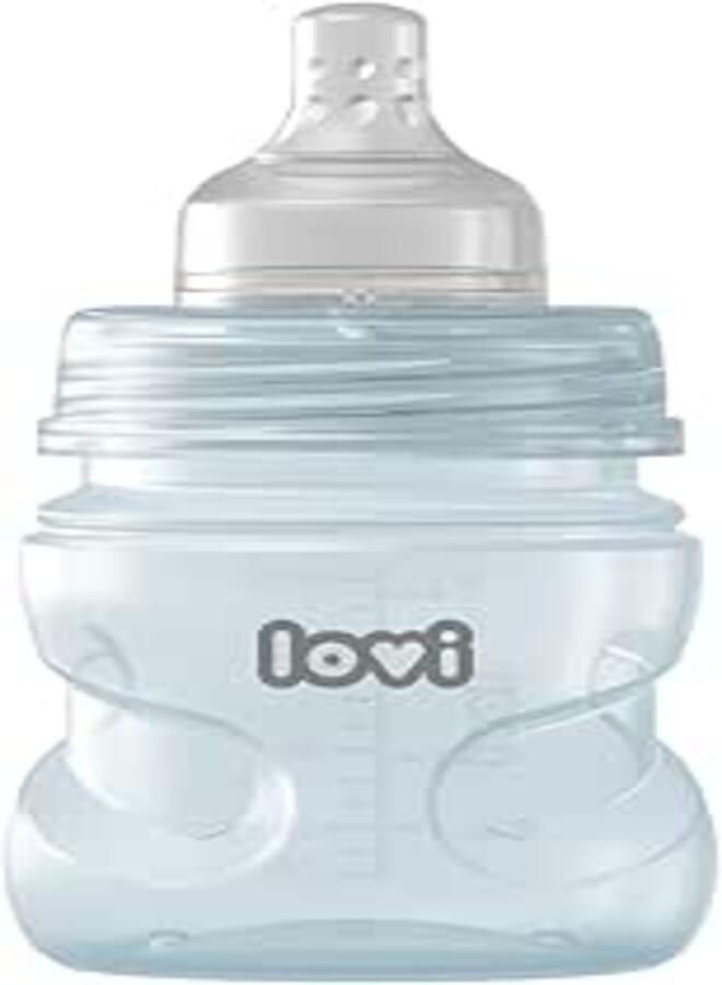 LOVI Trends bottle 120ml with teat 0+m-GREEN
