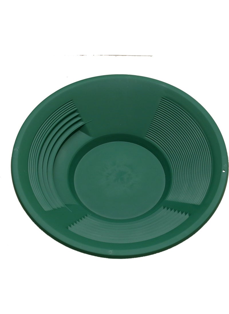 Silimo Gold Pan Gold Search Washing Pan Green Gold Washing Basin Soil Sifting Green  - Image 1