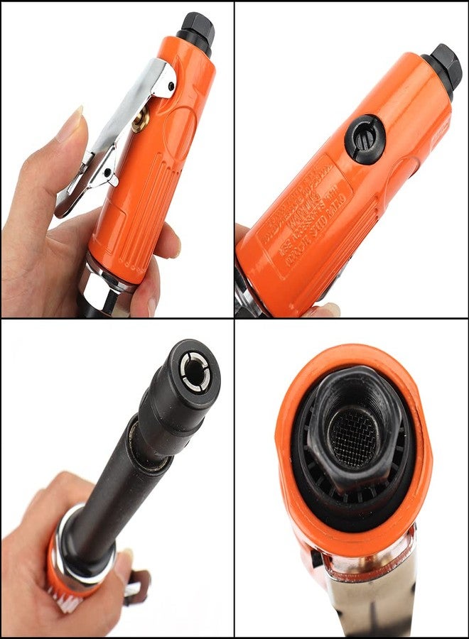 Baisiky 1/4'' | 1/8'' Extended Air Die Grinder Pneumatic Grinding Tool - Image 5