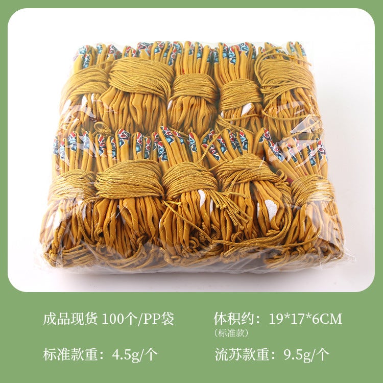 Blessing Bag Antique Sachet Car Hanging Accessories Carry-On Small Pocket Neck Hanging Embroidery Safe Blessing Dragon Boat Festival Royal Sachet Bag - Image 5