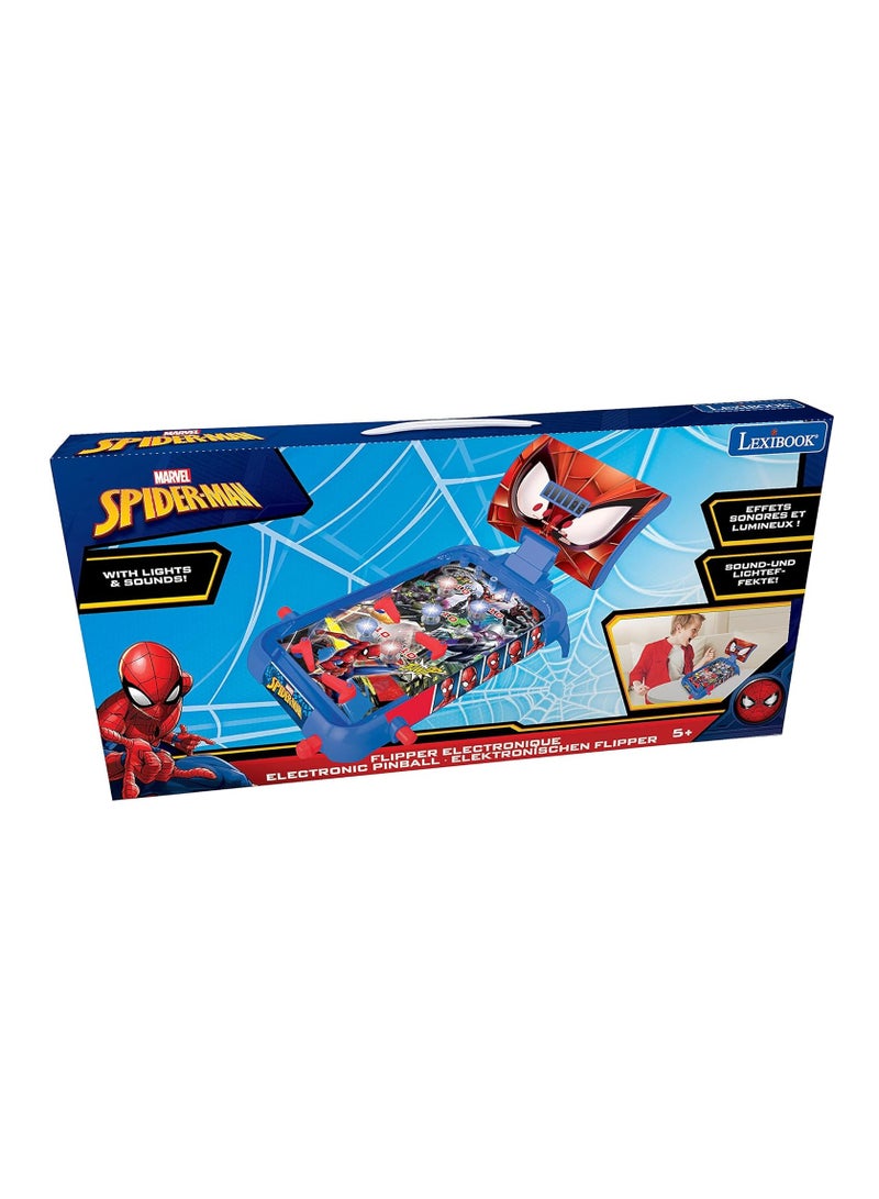 Lexibook Table Electronic Spider-Man themed Pinball Game | For Kids and Family | Light & Sound Effects - Image 3