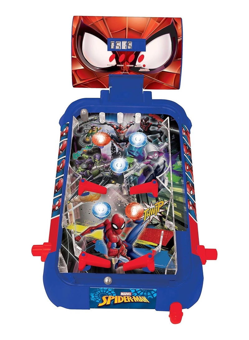 Lexibook Table Electronic Spider-Man themed Pinball Game | For Kids and Family | Light & Sound Effects - Image 2