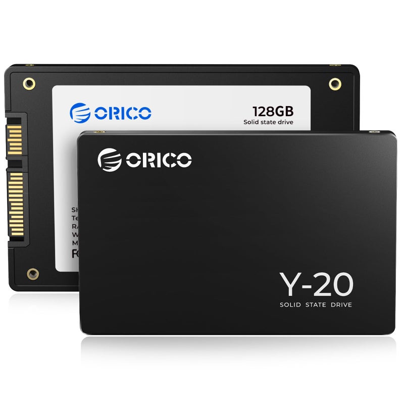 ORICO 128GB SATA SSD 2.5 Inch Internal Solid State Drive, Read Speed up to 500MB/s, SATA III 6Gbps for Desktop Laptop NAS DIY External Drive - Y20 - Image 1