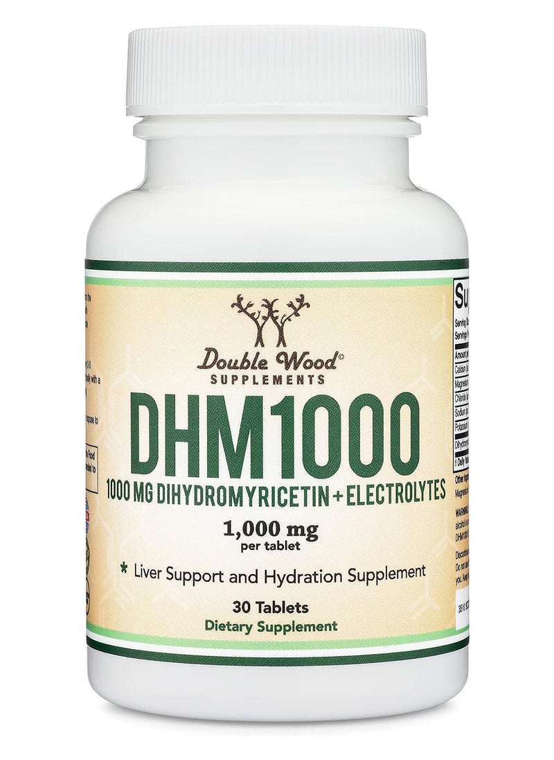 Double Wood Supplements Dycetin 30 X 1000 Mg Tablets  - Image 5