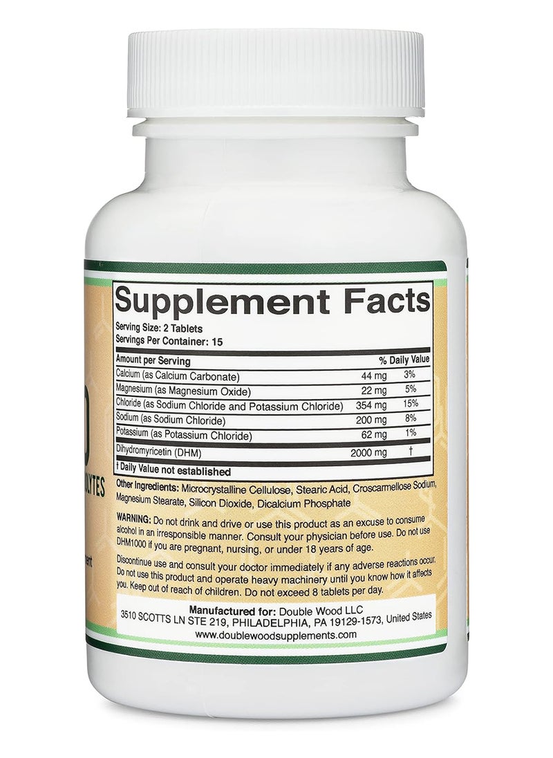 Double Wood Supplements Dycetin 30 X 1000 Mg Tablets  - Image 3
