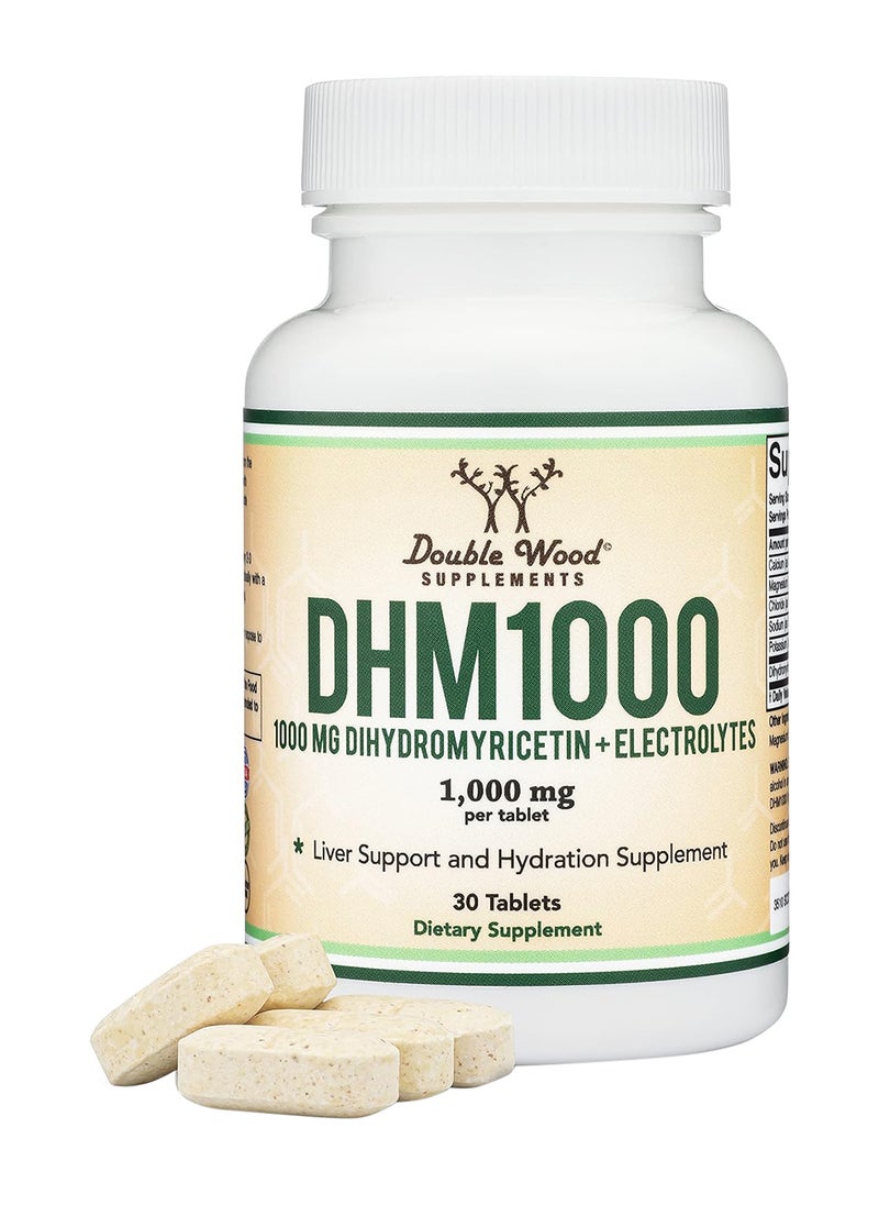 Double Wood Supplements Dycetin 30 X 1000 Mg Tablets  - Image 1