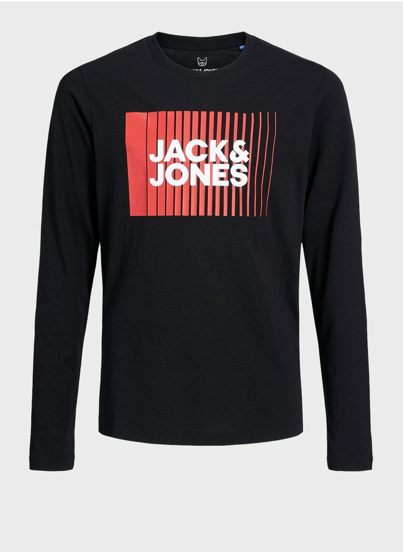 Jack & Jones Junior - Youth Logo T-Shirt - Image 1