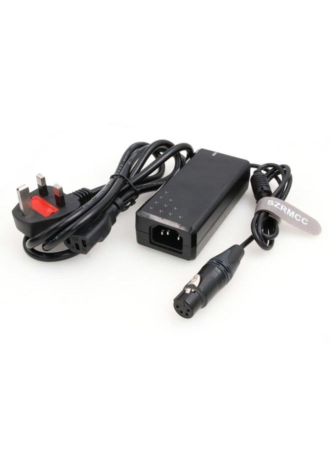 SZRMCC XLR 4 Pin Female 12V 4A AC DC Power Supply Adapter for Sony PMW F55 Camera Sound Devices PIX 260 270i Zaxcom Deva Mix (12V 4A)  - Image 3