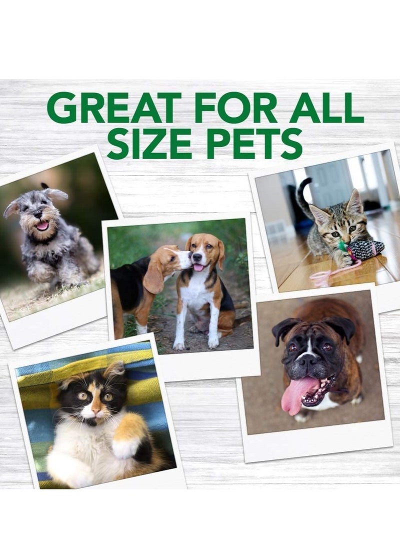 Vet's Best Triple Headed Toothbrush for Dogs Green/White  - Image 5