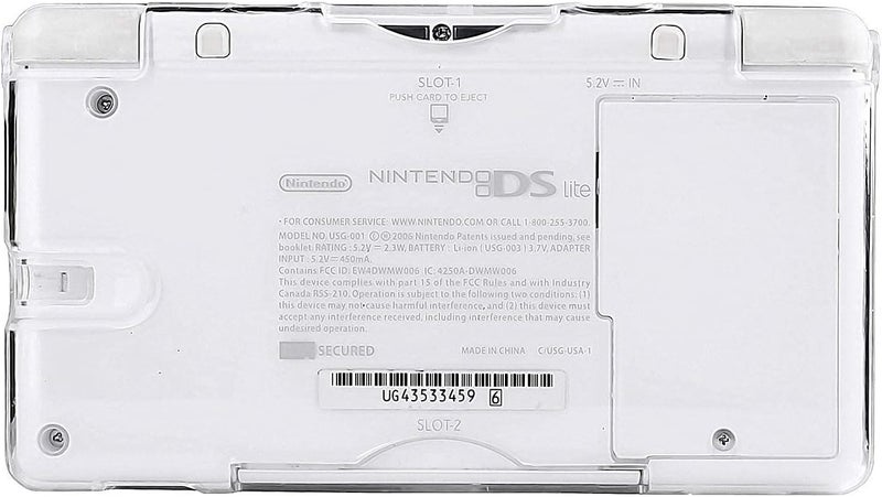 OCity Transparent Hard Shell Case Cover Crystal Clear Housing Case Replacement for Nintendo DS Lite NDSL - Image 5