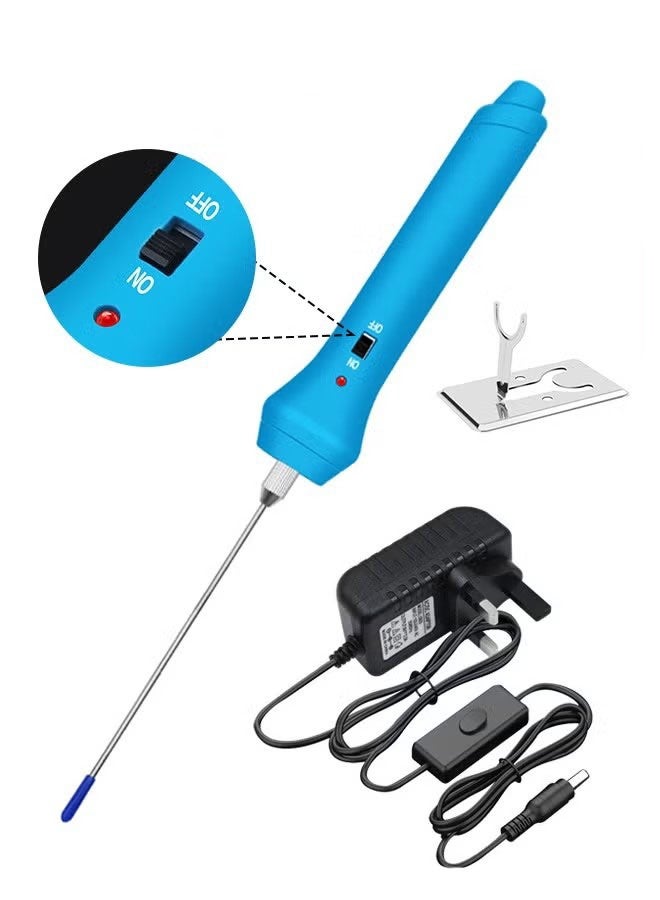 Ailily Electric Foam Cutter,10CM Hot Wire Cutting Pen,100-240V/15W Styrofoam Cutter,Hot Wire Cutter and Polystyrene Cutting Tool - Image 1