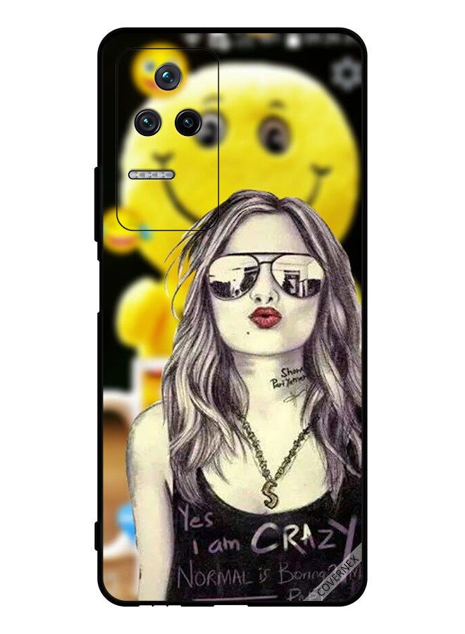 Covernex Protective Case Cover For Xiaomi Poco F4 5G Yes I Am Crazy Normal Is Boring - Image 1
