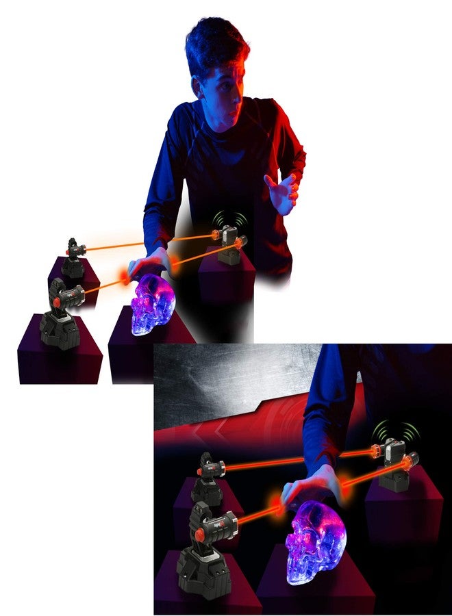 MUKIKIM SpyX/Micro Gear Set + Lazer Trap Alarm - 4 Must-Have Spy Tools Attached to an Adjustable Belt + Invisible LED Beam Barrier & Alarm! Jr Spy Fan Favorite & Perfect for Your Spy Gear Collection! - Image 5