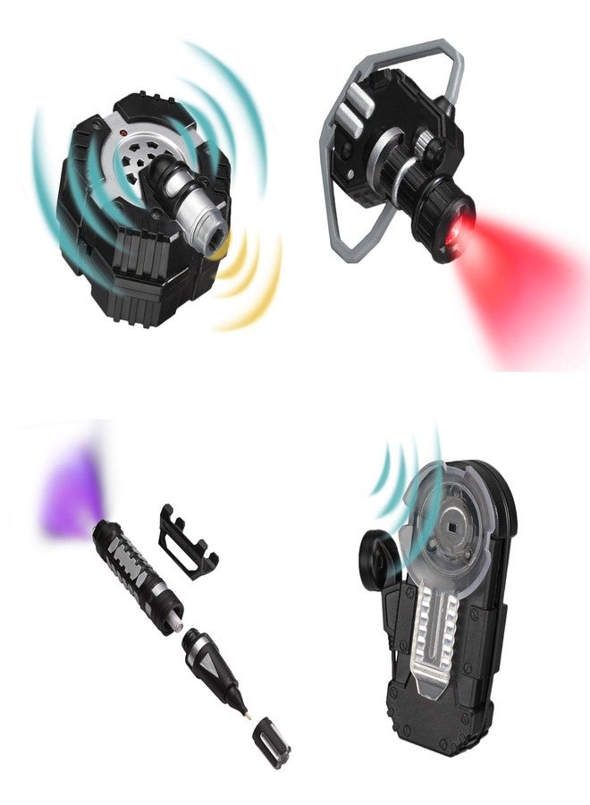 MUKIKIM SpyX/Micro Gear Set + Lazer Trap Alarm - 4 Must-Have Spy Tools Attached to an Adjustable Belt + Invisible LED Beam Barrier & Alarm! Jr Spy Fan Favorite & Perfect for Your Spy Gear Collection! - Image 3
