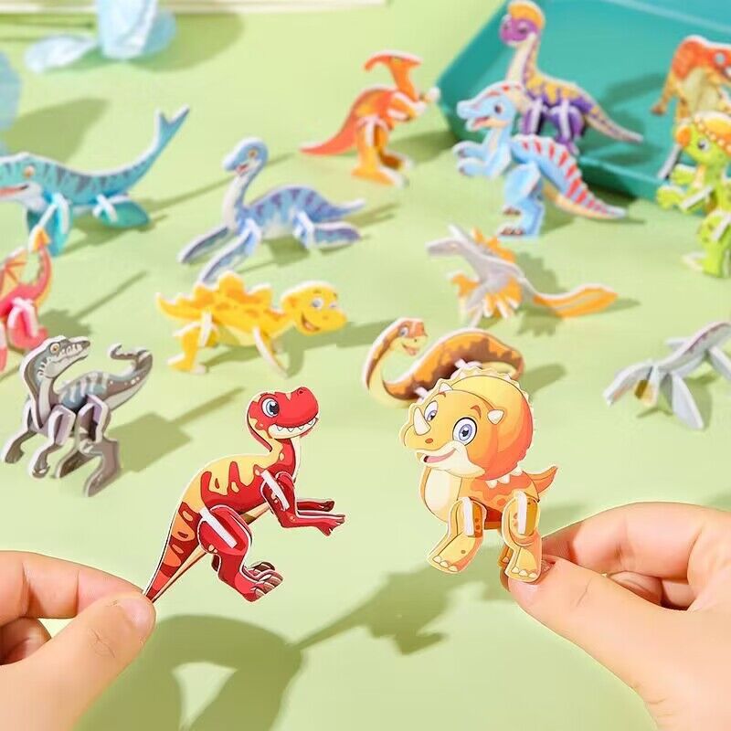 3D Stereo Puzzle Set Educational Toy for Children DIY Gift - Image 4