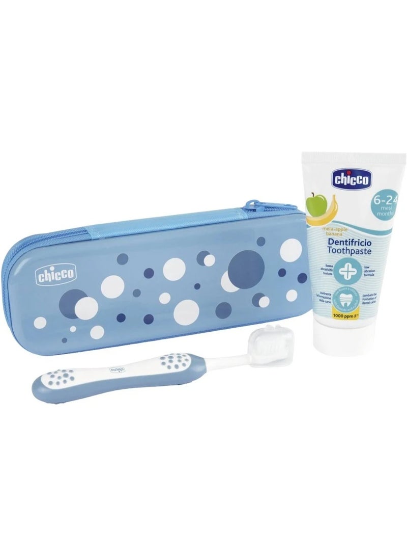 Chicco First Teething Set 6m+ Blue - Image 1