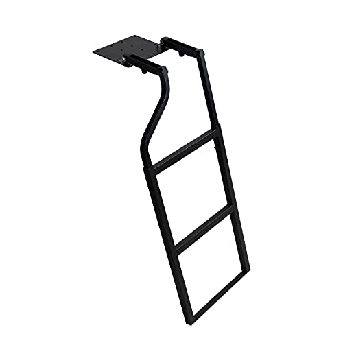 Traxion 5-100 Tailgate Ladder , Black - Image 1